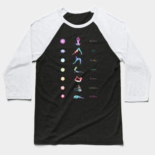 7 Chakras Baseball T-Shirt